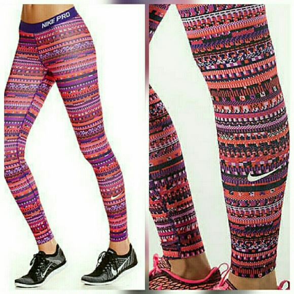 Nike Pro Hyperwarm Running Tights Legging - Picture 2 of 3