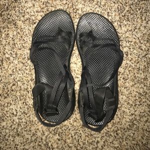 black Chacos double strap