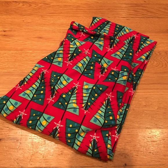 NWOT LuLaRoe OS Christmas Tree leggings UNICORN