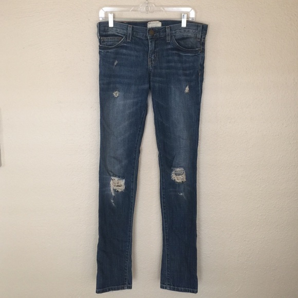 Current Elliott the skinny jeans