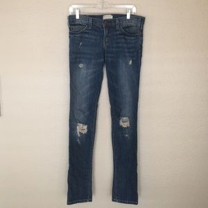 Current Elliott the skinny jeans