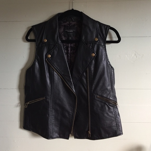 Sanctuary Leather Vest