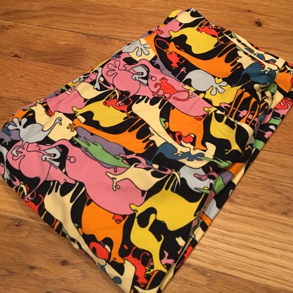 NWOT OS LuLaRoe Zoo Animal leggings UNICORN