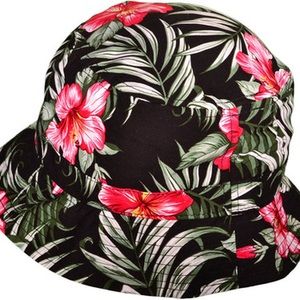 Floral Bucket (black)