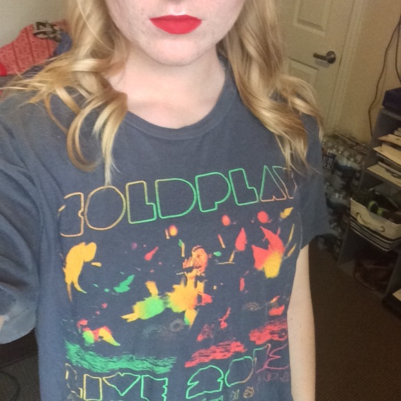 Coldplay Concert T Shirt