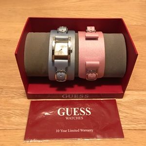 NEW! Guess watch with changeable bands
