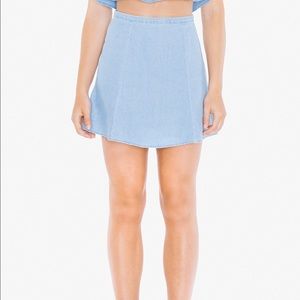 American appeal denim lulu skirt