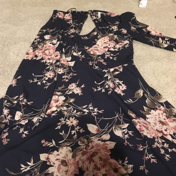 Open Back Skater Dress