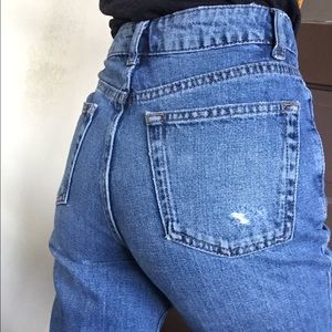 MOTO Light Blue Mom Jeans