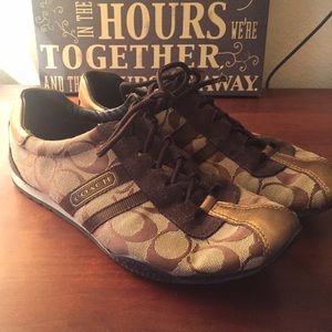 Coach Monogram Tennis Shoes