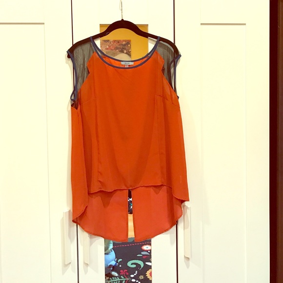 Orange Blouse (loose)