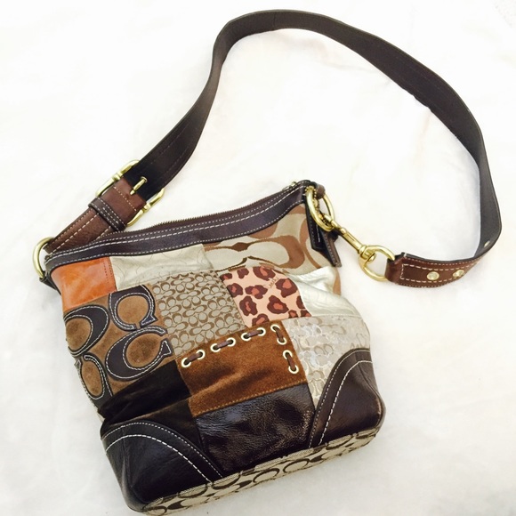 coach preloved coach patchwork bag from twopark s closet coach preloved coach patchwork bag from twopark s closet