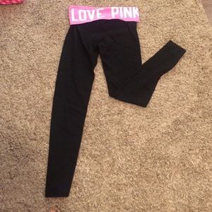 Victoria's Secret Black Yoga Leggings.