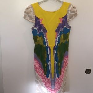 Tibi Calla Lily watercolor dress