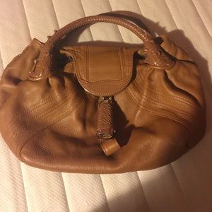 Camel Fendi spy bag