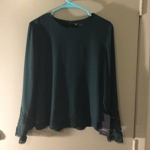 Dark green top