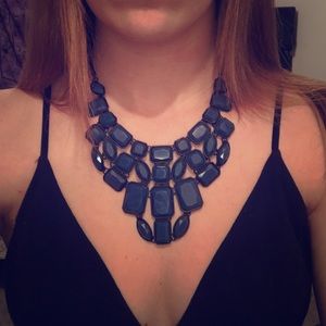 Black & blue necklace