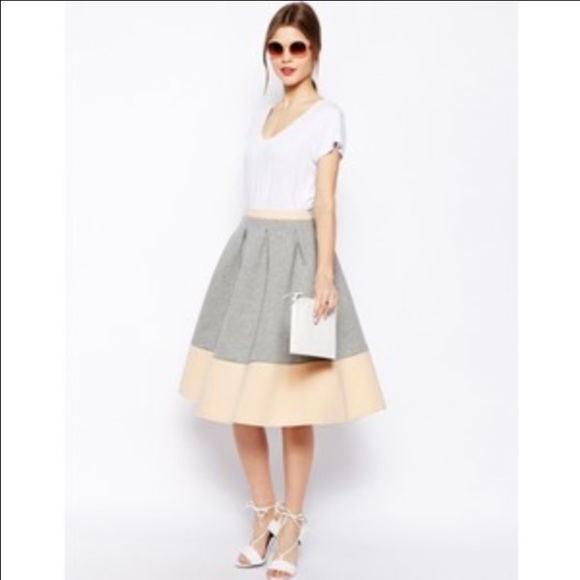 Asos scuba skirt