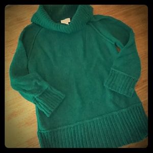 Ann Taylor Loft teal sweater