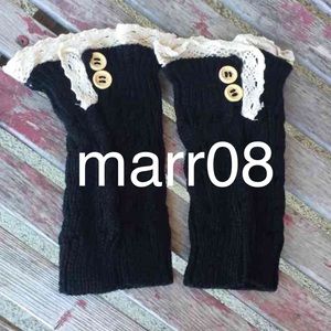 Black boot cuffs. New