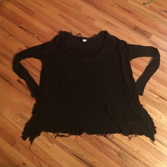 Free People - black long sleeve