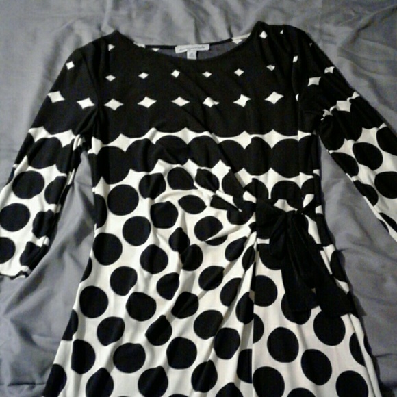 Danny and Nicole polka dot dress