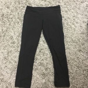 Black Lululemon crops