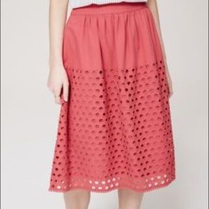 Loft midi skirt