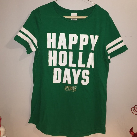 Victoria's Secret Pink holiday shirt