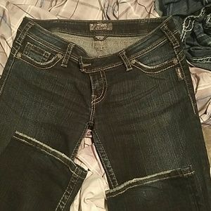Silver Jeans 31 waist and 31 length.