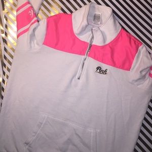 VS PINK quarter zip Jacket