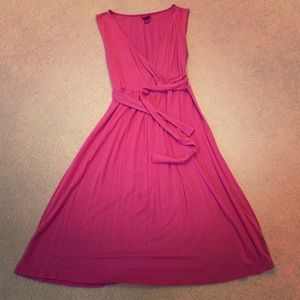 Merona faux wrap around dress