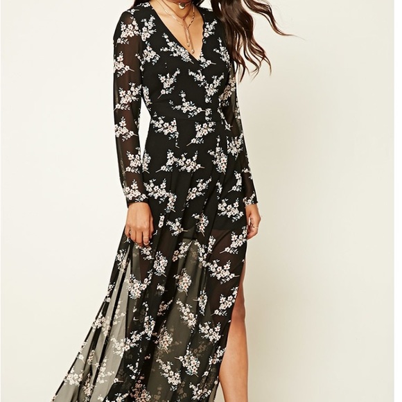 NEW floral maxi dress