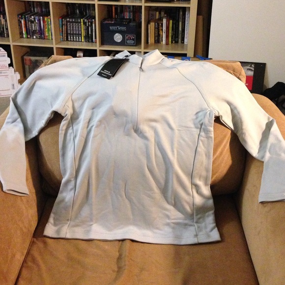 NWT Light Gray Adidas Golf Sweatshirt