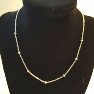 14k White Gold Necklace