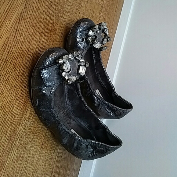 Miu Miu Embellished Flats
