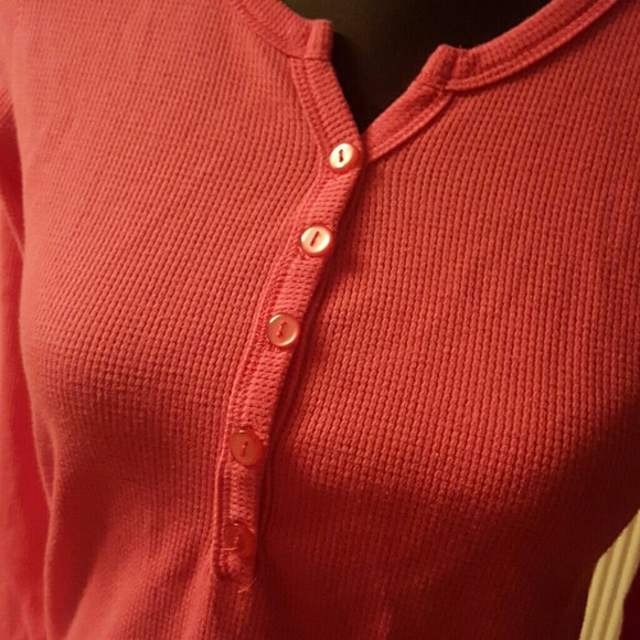 Hot pink long sleeve thermal - Picture 2 of 4