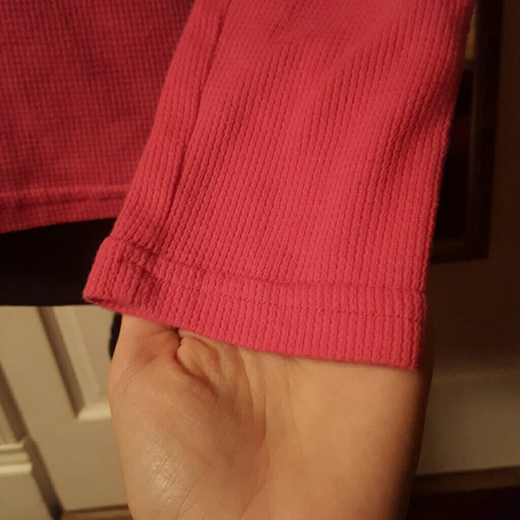 Hot pink long sleeve thermal - Picture 3 of 4