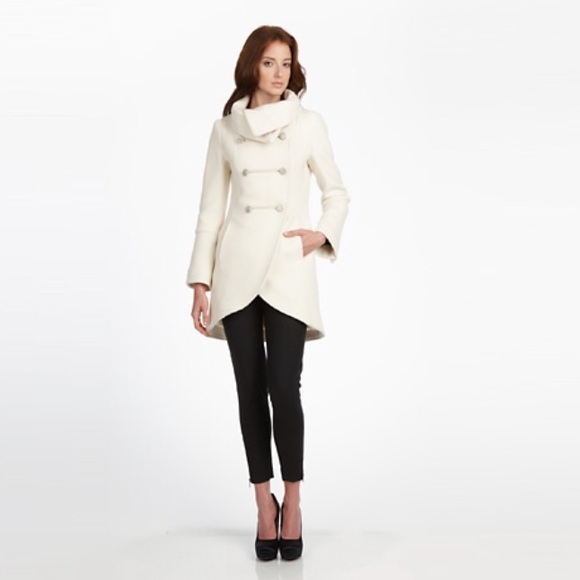 Mackage DIANA wool military coat brand NWT