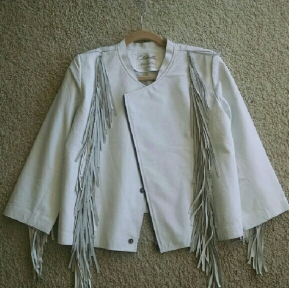 ❌sold ❌ 🍄 Cleobella x Free People Leather Jacket - Picture 2 of 8