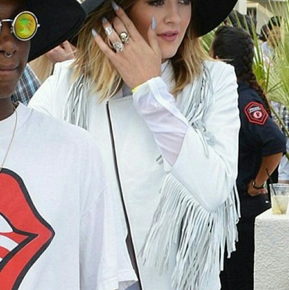 ❌sold ❌ 🍄 Cleobella x Free People Leather Jacket - Picture 6 of 8