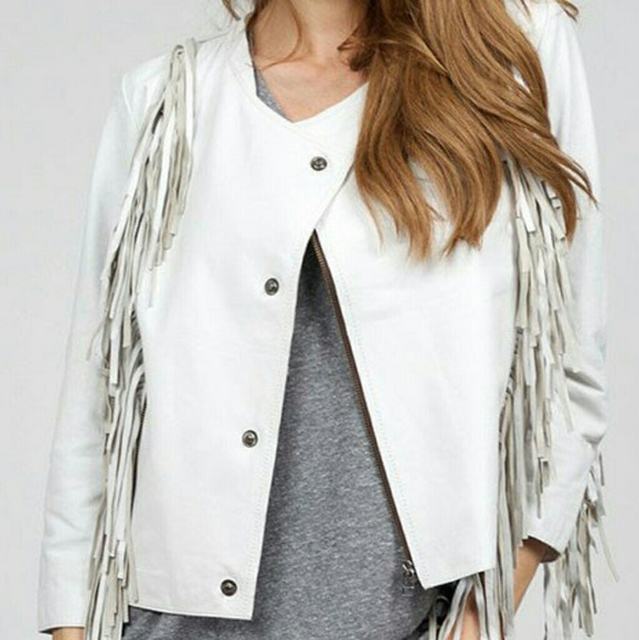 ❌sold ❌ 🍄 Cleobella x Free People Leather Jacket - Picture 8 of 8