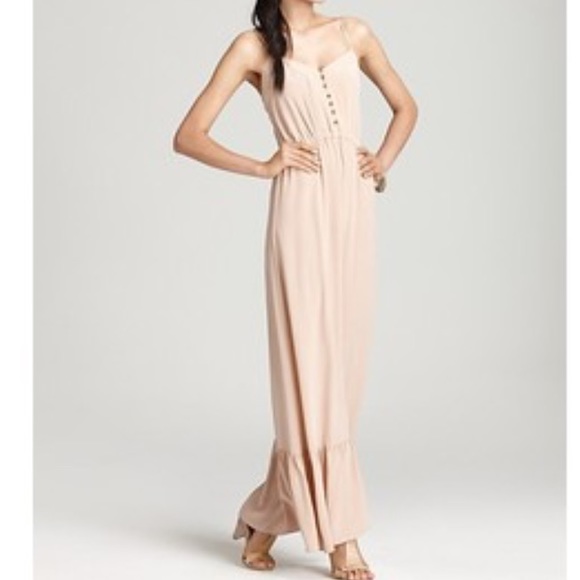 Twelfth Street by Cynthia Vincent beige maxi dress