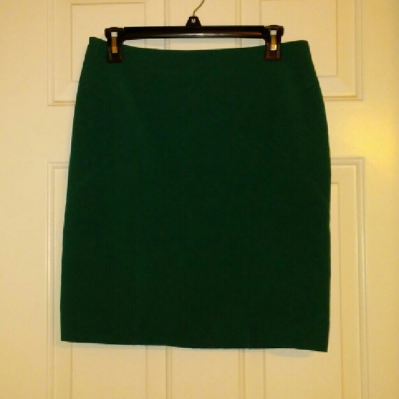 Teal Pencil Skirt