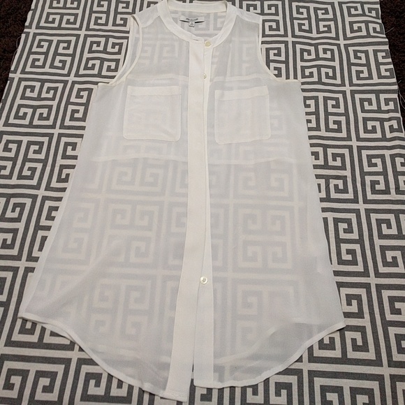Sold $5 sale Madewell Silk Top - Picture 1 of 3
