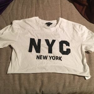 Forever 21 washes/clean NYC crop top