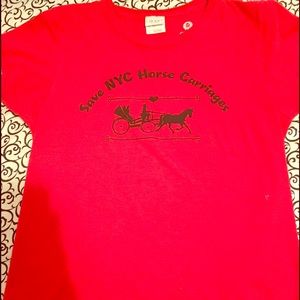 Save NYC Horse Carriages tee