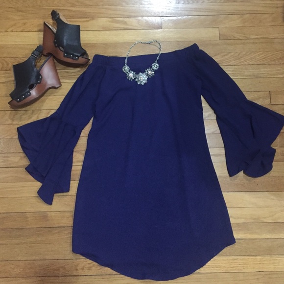 Off the shoulder dress