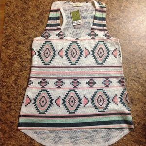 Razorback Aztec Print Tanktop
