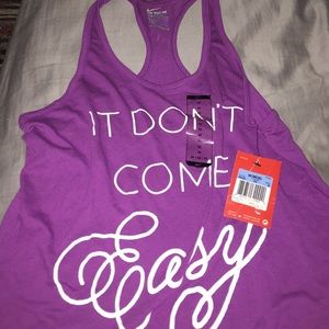 Purple Nike Workout TankTop with tags